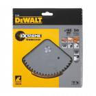 Image du produit : Lame Dewalt pour scie circulaire plongeante extrême workshop, 165 x 20mm - 54 dents | DT1088-QZ