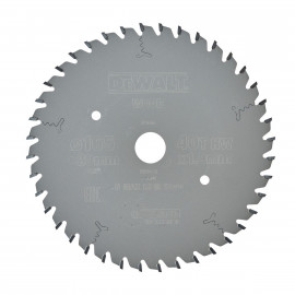 Lame Dewalt pour scie circulaire plongeante extrême workshop, 165 x 20mm - 40 dents | DT1091-QZ