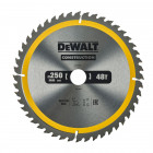 Image du produit : Lame Dewalt pour scie circulaire stationnaire construction 250 x 30mm - 40 dents | DT1957-QZ