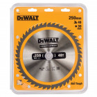 Image du produit : Lame Dewalt pour scie circulaire stationnaire construction 250 x 30mm - 40 dents | DT1957-QZ