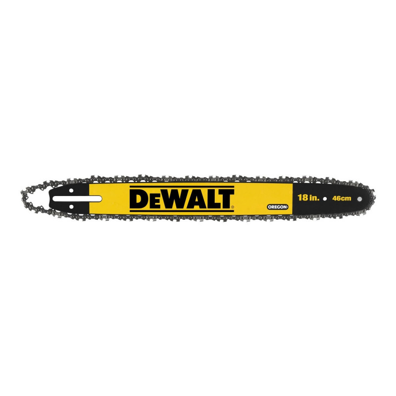 Guide avec chaine 46cm pour tronçonneuse Dewalt | DT20661-QZ