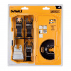 Image du produit : Coffret 5 lames 2 dT20701, dT20704, dT20711, dT20714 pour découpeur ponceur, outil multifonctions (multi-cutter) Dewalt | DT20715-QZ