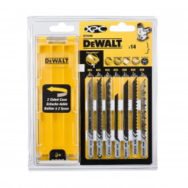 Coffret plastique de 10 lames Dewalt XPC HCS BIM pour bois | DT2298-QZ