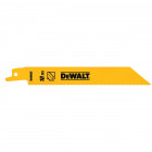 Image du produit : Lame Dewalt pour scie sabre BIM pour la coupe du métal 152mm profondeur inférieur 3mm | DT2384-QZ