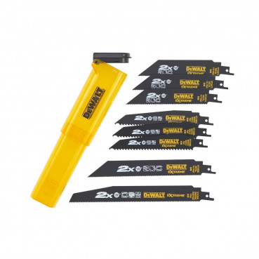 Coffret Dewalt de 8 lames Dewalt pour scie sabres | DT2443L-QZ