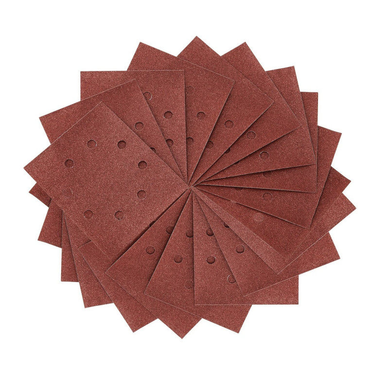 1/4 feuille abrasive, papier à poncer pour ponceuse vibrante Grain 220 - 8 trous 115 x 140mm Dewalt | DT3017-QZ