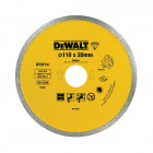 Image du produit : Disque diamant pour scie à carrelage portative DWc410 pour applications générales à sec ou à l'eau 110 x 20mm Dewalt | DT3714-QZ