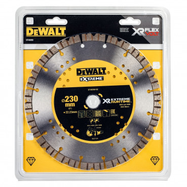 Disque diamant extrême runtime pour le béton 230 x 22.2mm Dewalt | DT40260-QZ