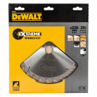 Image du produit : Lame Dewalt pour scie circulaire portative extrême workshop, 235 x 30mm - 28 dents | DT4036-QZ