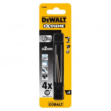 Foret métal hss-co extrême 2 x 24 x 49mm Dewalt | DT4900-QZ