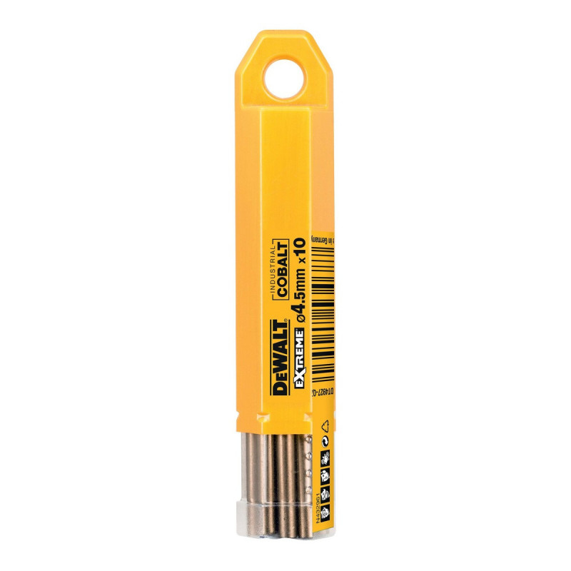 Foret métal hss-co extrême 10 pièces 4 x 47 x 80mm Dewalt | DT4927-QZ