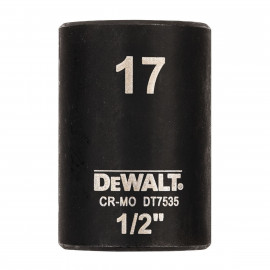 Douilles Impact à chocs diamètre 17mm 1/2" Dewalt | DT7535-QZ