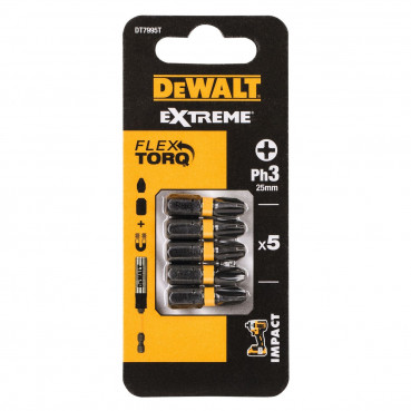 Embout de vissage impact torsion 25mm ph3 Dewalt | DT7995T-QZ