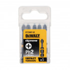 Image du produit : Embout de vissage impact torsion 50mm PH2 Dewalt | DT7998T-QZ