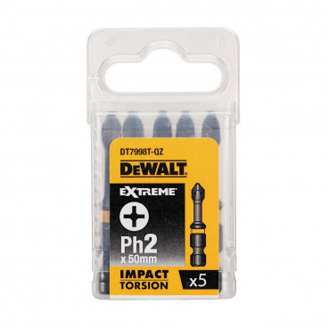 Embout de vissage impact torsion 50mm PH2 Dewalt | DT7998T-QZ