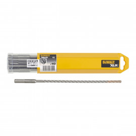 Foret béton sds-plus XLR 4 taillants par 10 pièces - 6 x 100 x 160mm Dewalt | DT8956-QZ