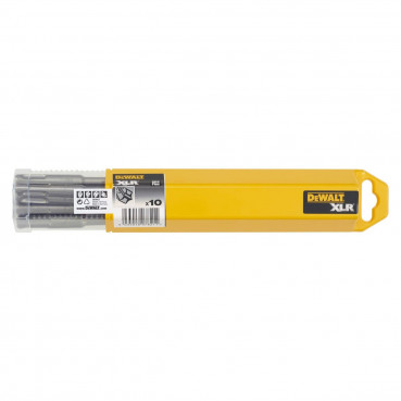 Foret béton sds-plus XLR 4 taillants par 10 pièces - 8 x 100 x 160mm Dewalt | DT8965-QZ