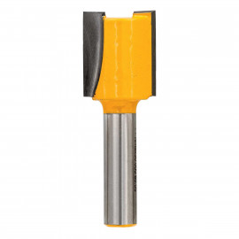 Fraise à rainurer pour défonceuse - 2 taillants 8 x 18mm longueur de travail 20mm Dewalt | DT90009-QZ