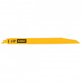 Lame Dewalt 304mm - 6TPI pour scie sabre BIM pour la coupe du bois épais | DT90382-QZ