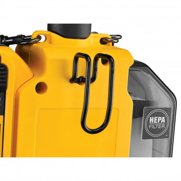 Aspirateur Dewalt portable - XR - sans fil - 18 Volts - 2Ah li-ion brushless | DWH161D1-QW