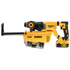 Image du produit : Extracteur de poussières sds-plus - XR - sans fil - 18 Volts - BL Dewalt | DWH205DH-XJ