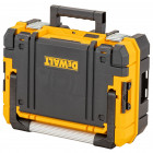 Image du produit : Coffret TSTAK ip54 petite contenance avec organiseur supérieur et longue poignée supérieure Dewalt | DWST83344-1