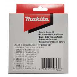 Kit de maintenance pour perforateur Makita HR3200C, 3210FCT | 195199-5