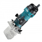 Image du produit : Affleureuse Makita 6mm - 530 Watts - capacité de plongée 0 - 42mm - pince diamètre 6mm - poids 1,7kg | 3712J