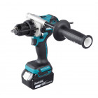 Image du produit : Perceuse visseuse Makita | percussion LXT 18 Volts - sans fil Lithium (Li-Ion) - 5 Ah - Ø 13mm - poids 2,7kg | DHP486RTJ