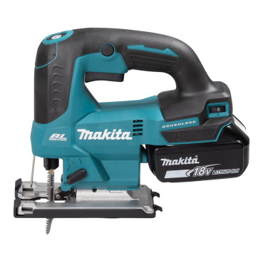 Scie sauteuse Makita LXT 18 Volts - sans fil Lithium (Li-Ion) - 5 Ah - poids 2,4kg | DJV184RTJ