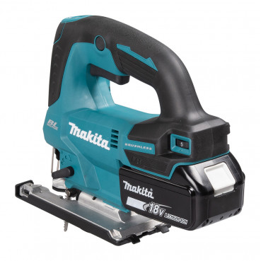 Scie sauteuse Makita LXT 18 Volts - sans fil Lithium (Li-Ion) - 5 Ah - poids 2,4kg | DJV184RTJ