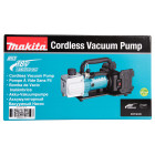 Image du produit : Pompe à vide LXT 18 Volts - sans fil Li-Lithium (Li-Ion) x2 - (Produit seul) - débit 113 litres par minutes - poids 8,2kg Makita | DVP181ZK