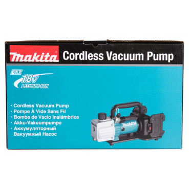 Pompe à vide LXT 18 Volts - sans fil Li-Lithium (Li-Ion) x2 - (Produit seul) - débit 113 litres par minutes - poids 8,2kg Makita | DVP181ZK