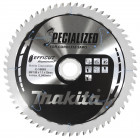 Image du produit : Lame carbure ALU EFFICUT 190X30mm 60D - diamètre 190mm - alésage 20mm - 60 dents Makita | E-16863