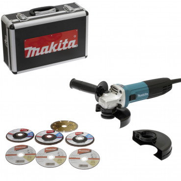 Meuleuse Makita Ø 125mm - 720 Watts - (coffret alu) - filetage M14 | GA5030RSP6