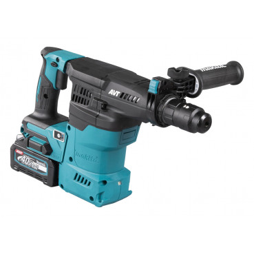 Perforateur burineur Makita SDS-Plus XGT 40 Volts MAX Lithium (Li-Ion) - 4 Ah - 30mm - 3,9 J - force de frappe 3,9 joules - poids 4,6kg | HR009GM202