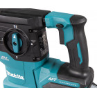 Image du produit : Perforateur burineur Makita SDS-Plus XGT 40 Volts MAX Lithium (Li-Ion) - 4 Ah - 30mm - 3,9 J - force de frappe 3,9 joules - poids 4,6kg | HR009GM202