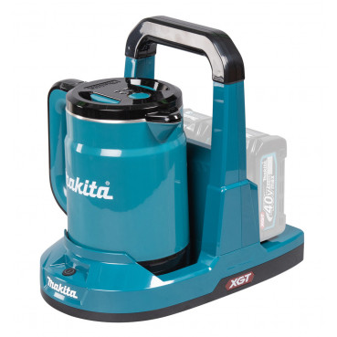 Bouilloire XGT 40 Volts MAX - sans fil Lithium (Li-Ion) - (Produit seul) - réservoir 0,8 litres Makita | KT001GZ