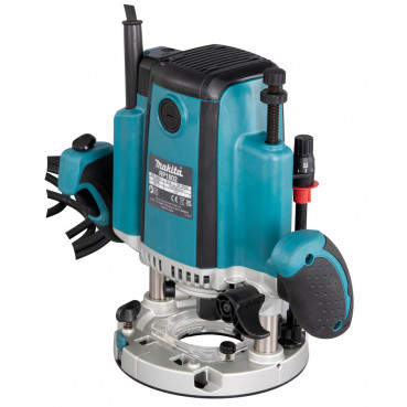 Défonceuse Makita 12 / 12,7mm - 1 850 Watts - 1850 Watts - capacité de plongée 0 - 70mm - pince diamètre 12mm - poids 6,2kg | RP1802XJ