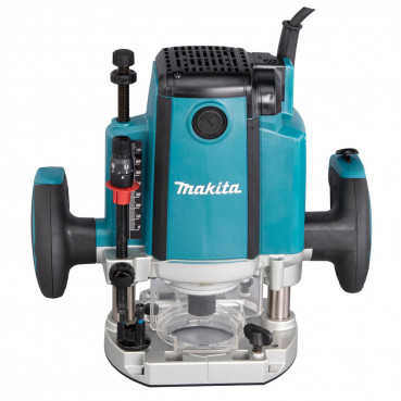 Défonceuse Makita 12 / 12,7mm - 1 850 Watts - 1850 Watts - capacité de plongée 0 - 70mm - pince diamètre 12mm - poids 6,2kg | RP1802XJ