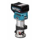 Image du produit : Affleureuse-défonceuse Makita XGT 6 et 8mm - 40 Volts MAX - sans fil Lithium (Li-Ion) - 4 Ah - poids 2,2kg - capacité de plongée 0 - 40mm - pince diamètre 6 / 8mm | RT001GM208