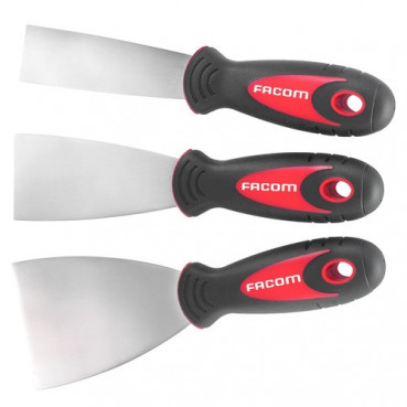 Jeu de 3 spatules souples Inox Facom | 237.J1