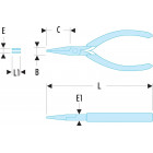 Image du produit : Pince à bec plats - longueur 160mm Facom | 401