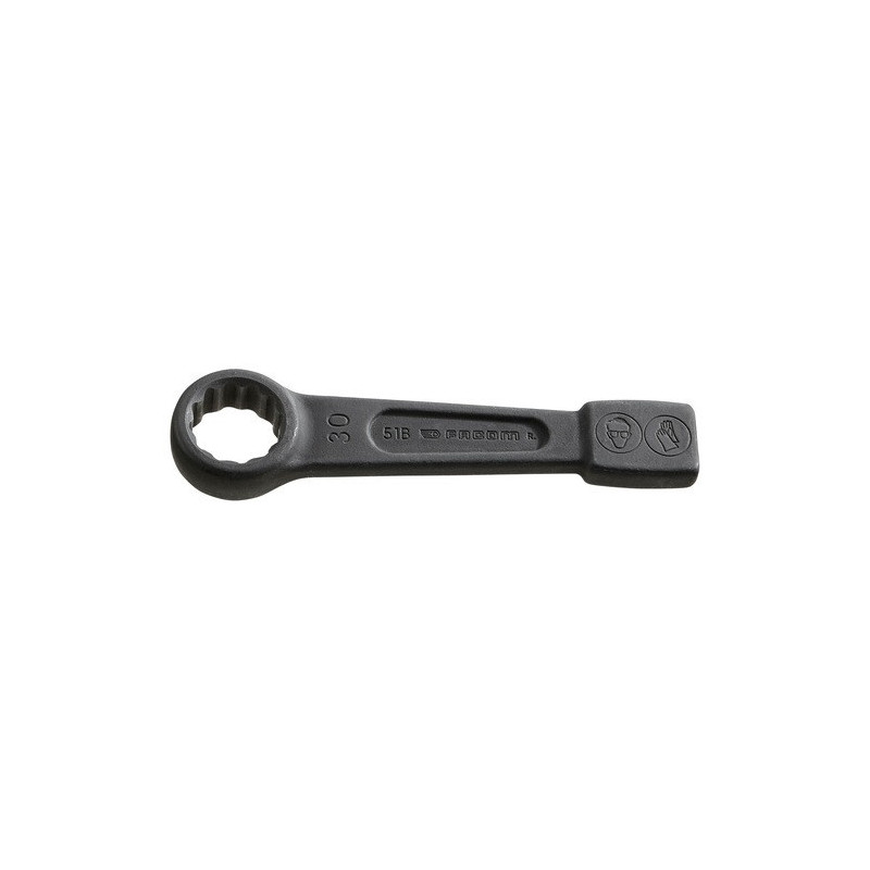 Clé polygonale à frapper - 41mm - longueur 230mm Facom | 51B.41