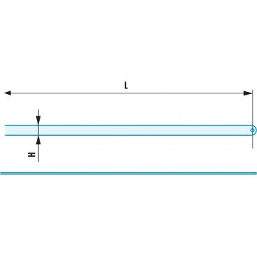 Lame de scie ADF - longueur 300mm outillage Facom antidéflagrant, antimagnétique | 660A.10SR