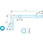Image du produit : Clé mâle, allen, BTR - en pouce ADF - 1mm - longueur 200mm outillage Facom antidéflagrant, antimagnétique | 82H.1PSR