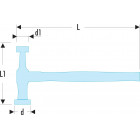 Image du produit : Marteau Facom à rétreindre - 100mm | 866D.41
