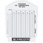 Image du produit : Sachet de 100 fiches de contrôle - Diesel Facom | 911B.FC