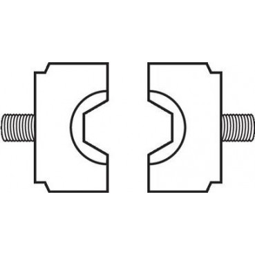 Matrice de sertissage Facom - 6mm² - hexagonale - pour pince à sertir 985913 | 985914