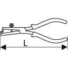 Image du produit : Pince à dénuder de 170mm pour section de fil de 0,75 à 6mm² - outillage électricien "Expert by Facom" | E050106